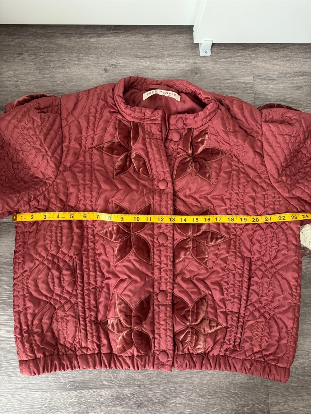 NWT Free People Quinn Quilted Jacket - Masala - Picture 6 of 11